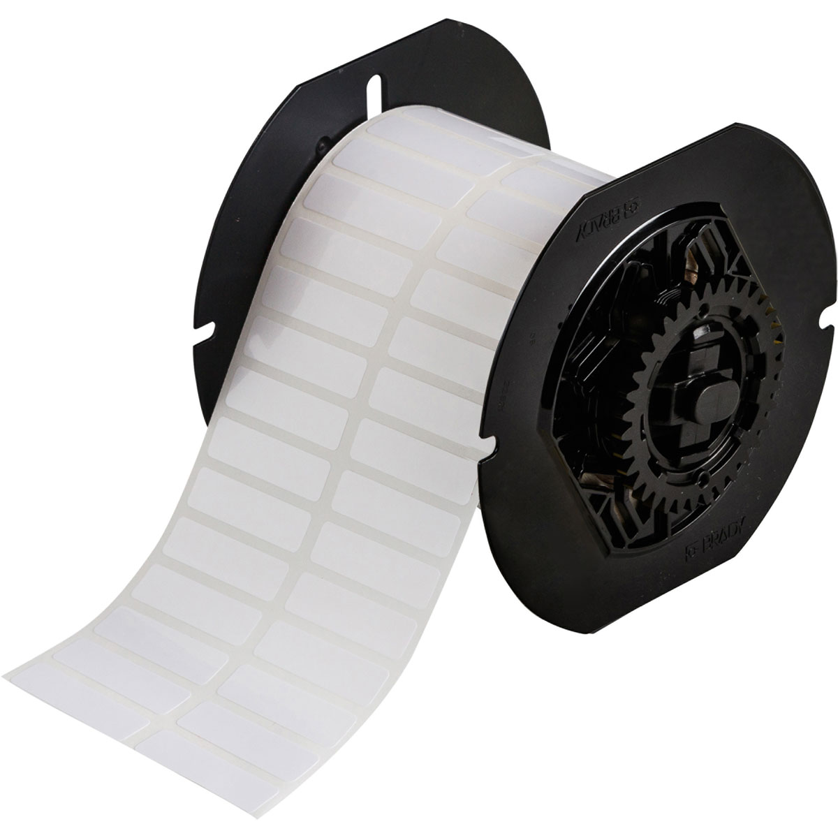 Etiquettes en polyester blanc avec adhésif acrylique permanent B33