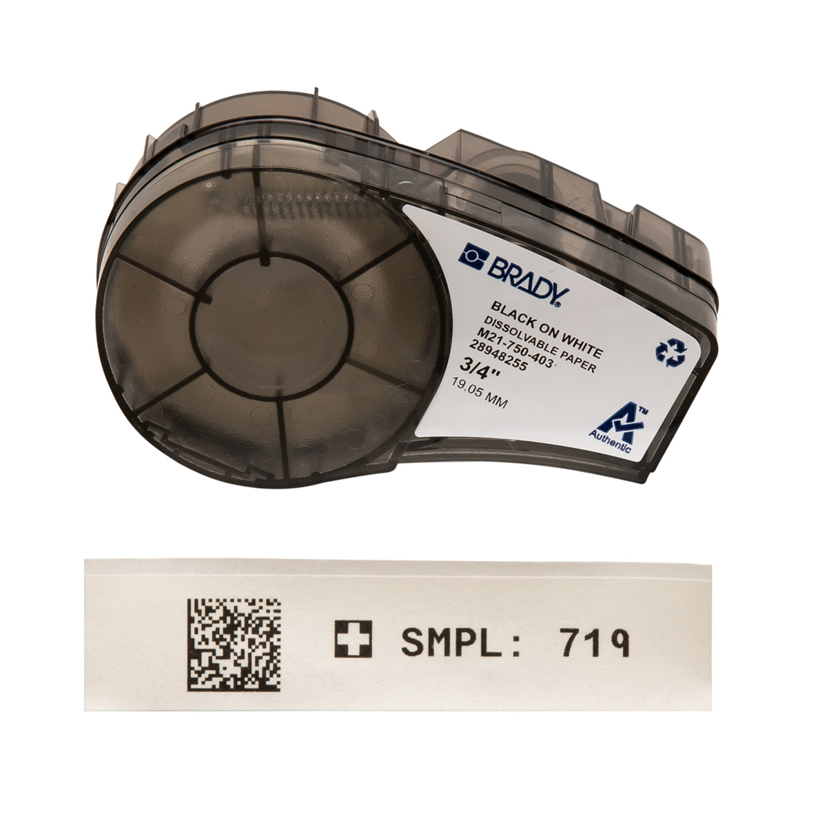 Étiquettes en papier solubles dans l’eau pour étiqueteuses M211 et M210