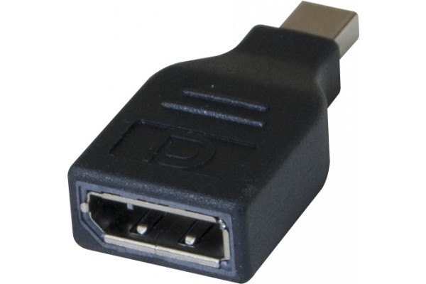 Adaptateur bidirectionnel Mini DisplayPort mâle / DisplayPort femelle