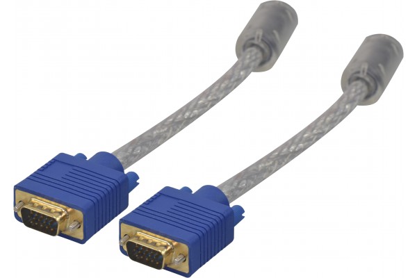 Cable svga or transparent HD15 mm - 10M