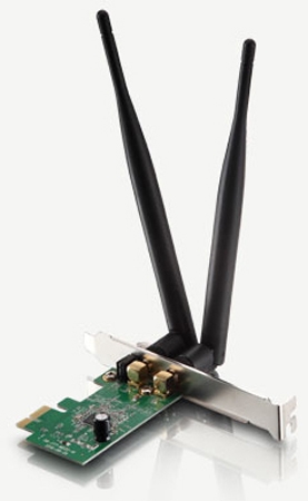 STONET WF2113 Carte PCIe WiFi 4 N300 format standard+low profile antennes RP-SMA