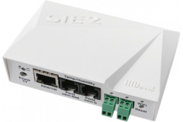 HWg-STE2 R2 Thermo/Hygromètre  IP PoE+WiFi +2 contact secs
