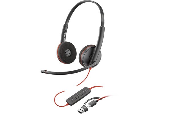 POLY Blackwire C3220 casque USB-C - 2 écouteurs