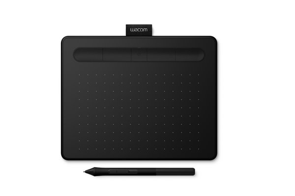 WACOM Tablette graphique Bluetooth à stylet Intuos - S - A6 - USB - Noir