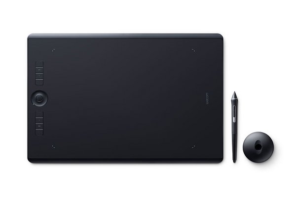 WACOM Tablette graphique Intuos Pro L + Stylet Pro Pen 2 et Repose-stylet