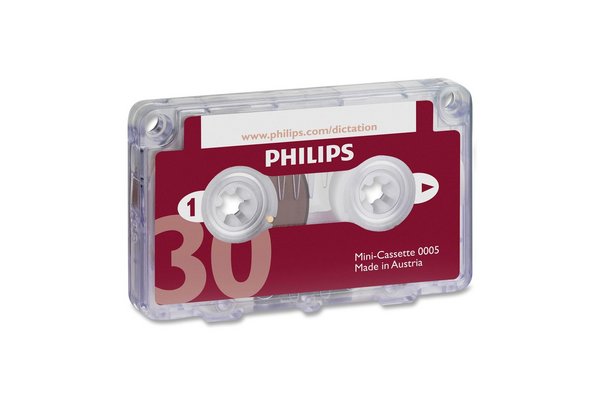 PHILIPS mini-cassette 2x15mn