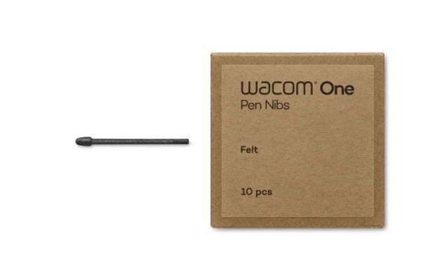 Wacom One Pointes de Stylet Feutre Standard Noir - 10pc/pack