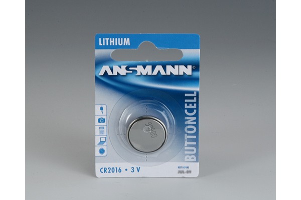 ANSMANN Piles lithium 5020082 CR2016 blister de 1
