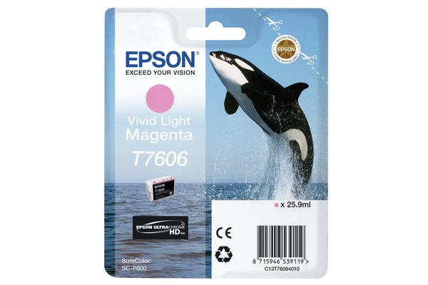 Cartouche EPSON C13T76064010 T7606 - Magenta