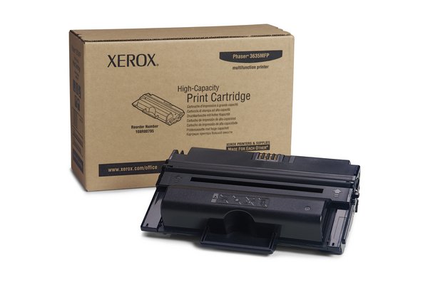 Toner XEROX 108R00795 PHASER 3635MFP - Noir