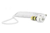 MOBILIS Câble de sécurité à code + Cordon spiralé - 1.8 m - Blanc