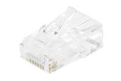 Connecteur à sertir 8P8C RJ45 CAT6 UTP peigne séparé - lot de 10