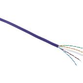 Câble 24 AWG non blindé U/UTP de catégorie 6 LSOH - Violet