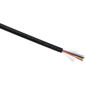 Câble fibre optique OM4 multimode 50/125 12 brins à strucutre serrée LSOH Cca - Noir