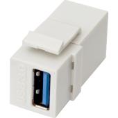 Adaptateur Keystone USB 3.0 (1 port) Excel Blanc type A