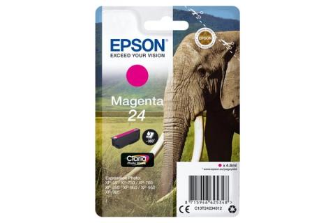 Cartouche EPSON C13T24234012 24 - Magenta