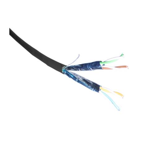 Câble à paire torsadée et blindé en S U/FTP - Catégorie 6A - Usage extérieur - 500 m