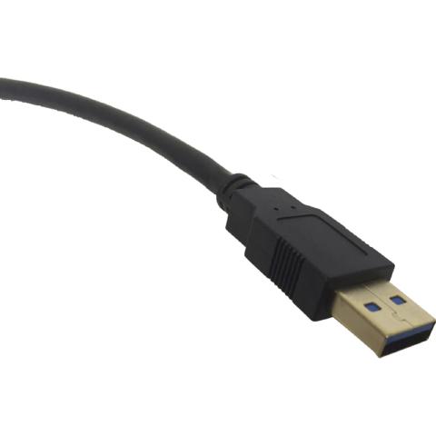 Excel câble rallonge USB 2.0 A mâle - A femelle - Noir - 1 m