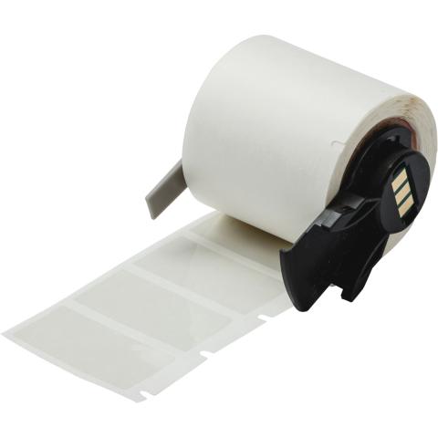 Étiquettes de suivi de biens en polyester transparent pour étiqueteuses M610 M611 et M710