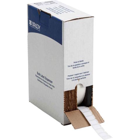 Étiquettes en tissu nylon en gros conditionnement pour étiqueteuses BMP71, BMP61, M611 et TLS2200
