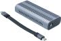 Boîtier USB4 Thunderbolt 4 40Gbps Type-C pour SSD M.2 NVMe/PCIe