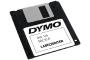 Rouleau dymo 320 etiquettes disket 54x70MM pour labelwriter